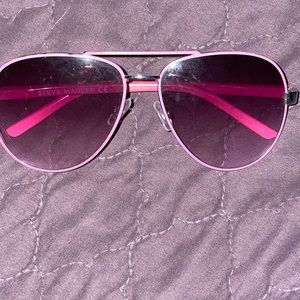 Pink Steve Madden aviators